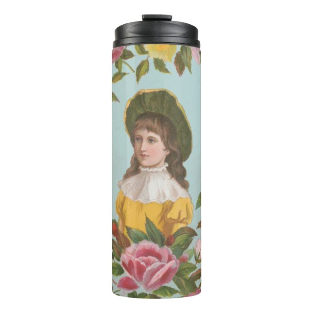 Termo Kitschy Vintage German Valentine's Card, 1884 (Anverso)