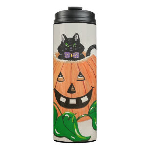 Termo Kitty en Calabaza