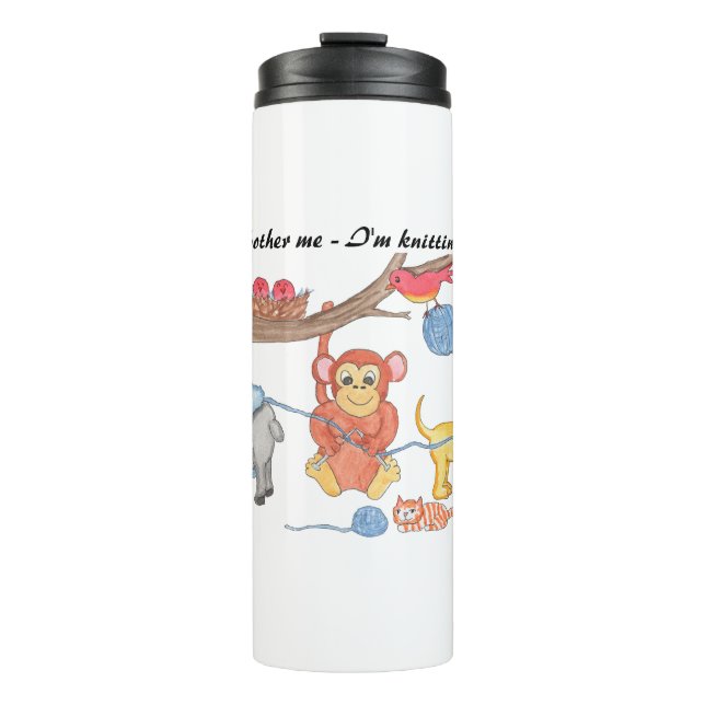 Termo Knitting - Don't Bother Me - I'm Knitting (Anverso)