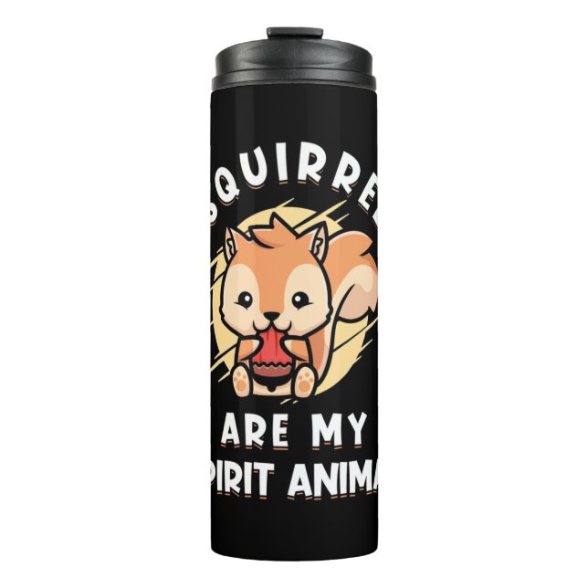 Termo La ardilla es mi animal espiritual (Anverso)