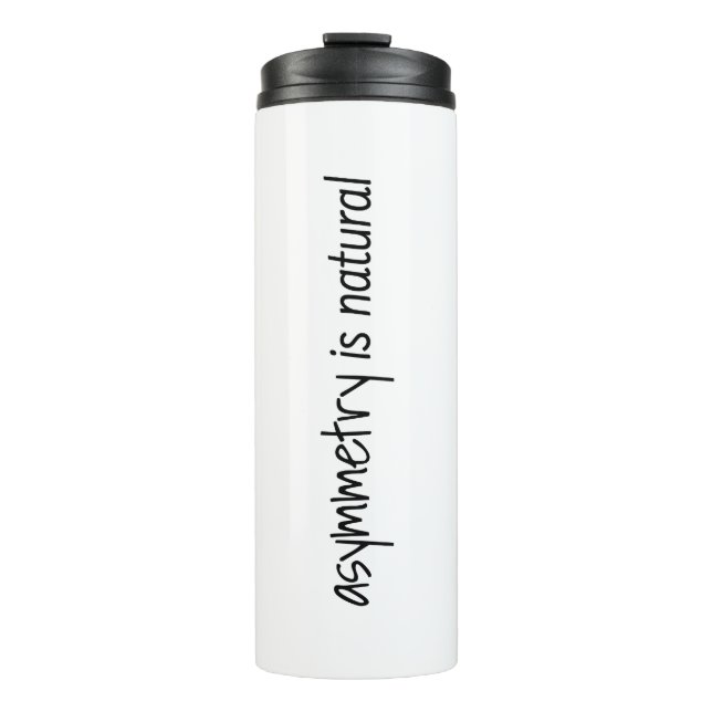 Termo La Asimetría Es Un Tumblor Termal Natural (Anverso)