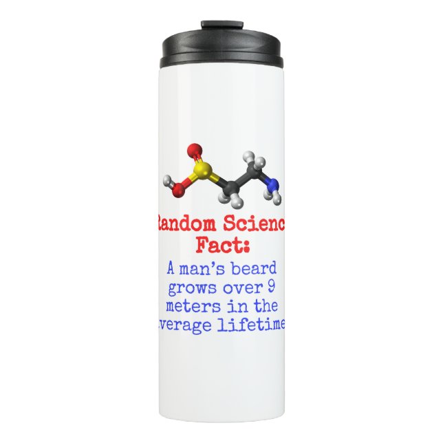 Termo La barba de un hombre crece a más de 9 metros - ci (Anverso)