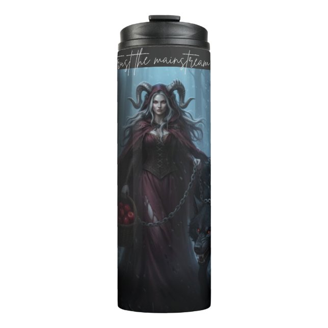 Termo La Caperucita Roja Oscura (Anverso)