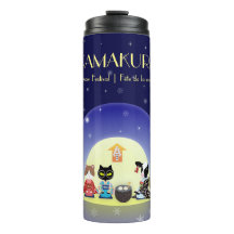 La celebración de nieve de Edo-Neko