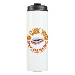 Termo La clásica empresa de alquiler de coches Woody