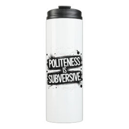 Termo La cortesía es subversiva