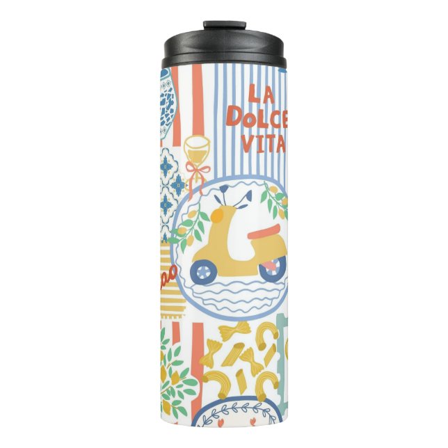 Termo La Dolce Vita Italian Summer Lemons Mediterranean  (Anverso)