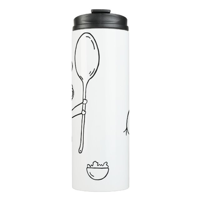 Termo La ESCUELA ES Demasiado grande (Anverso)