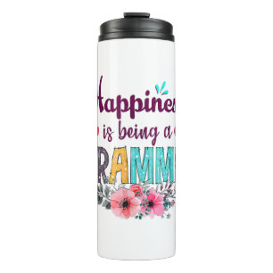 Termo La Felicidad De La Madre Está Siendo Un Buen Cumpl
