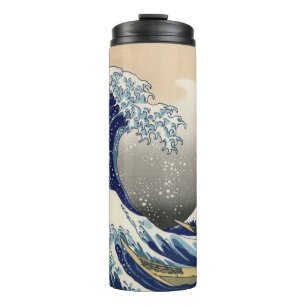 Termo La Gran Ola frente a Kanagawa Hokusai