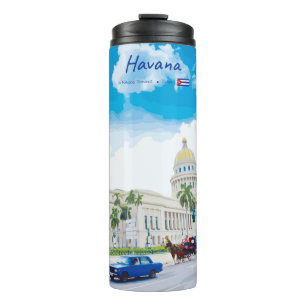 Termo La Habana, Cuba - Alma Clásica Vintage