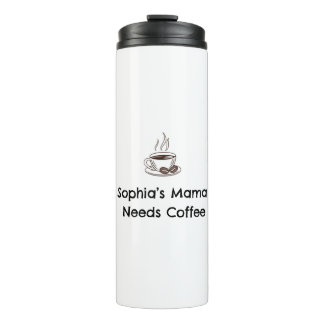 Termo La mamá de Sophia | Regalo personalizado para padr