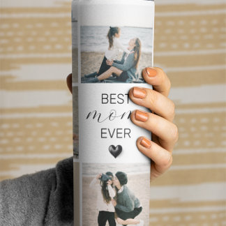 Termo La mejor mamá de todos los tiempos | COLLAGE DE FO