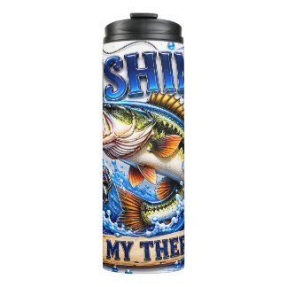 Termo La pesca es mi terapia