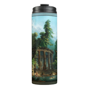 Termo La piscina de baño de Hubert Robert