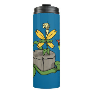 Termo La primavera saluda el Tumbler térmico del verano