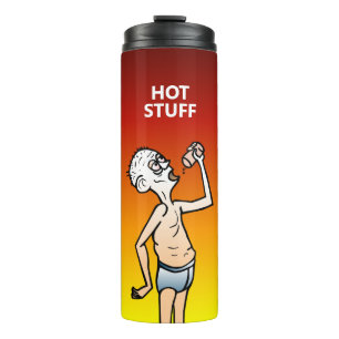 Termo La taza térmica para el hombre sediento