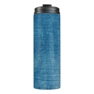 Termo La textura de los vaqueros de denim azul se acerca
