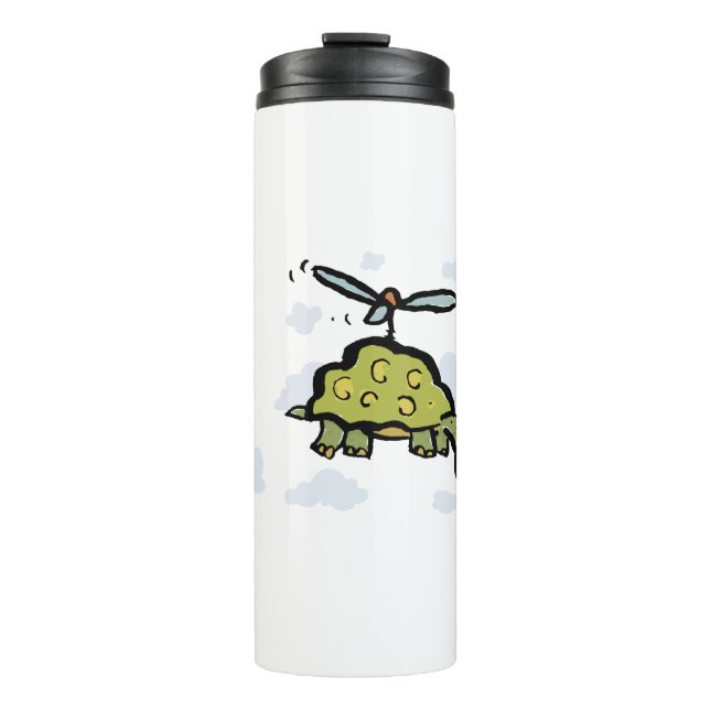 Termo la tortuga helicóptero (Anverso)