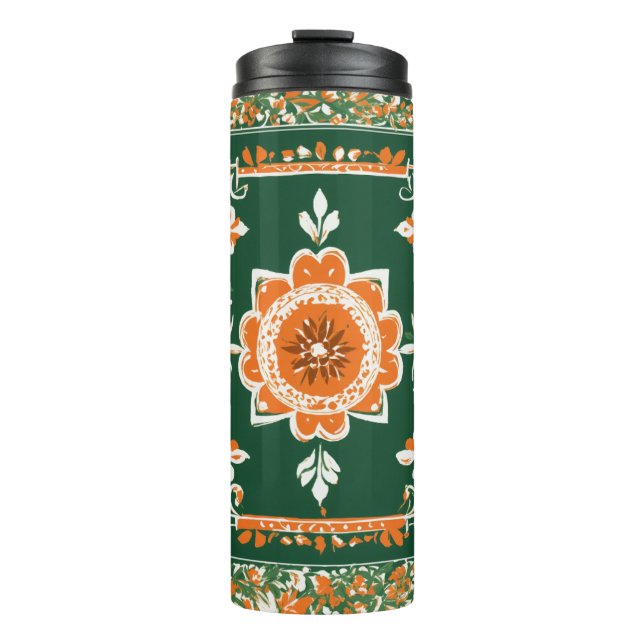 Termo La tradición se encuentra moderna: Logo de la tien (Anverso)