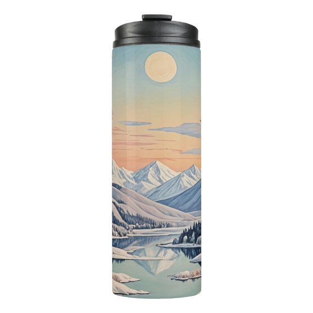 Termo La tranquilidad del invierno (Anverso)