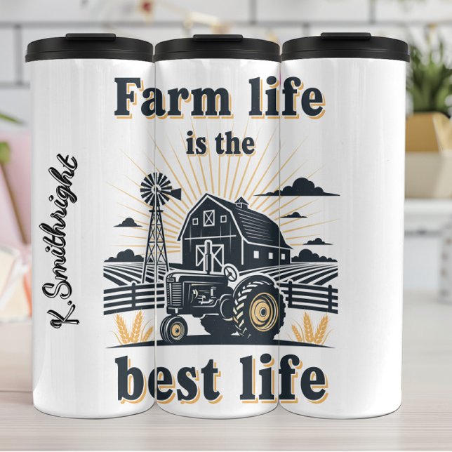 Termo La Vida Agrícola Es La Mejor Vida (Subido por el creador)
