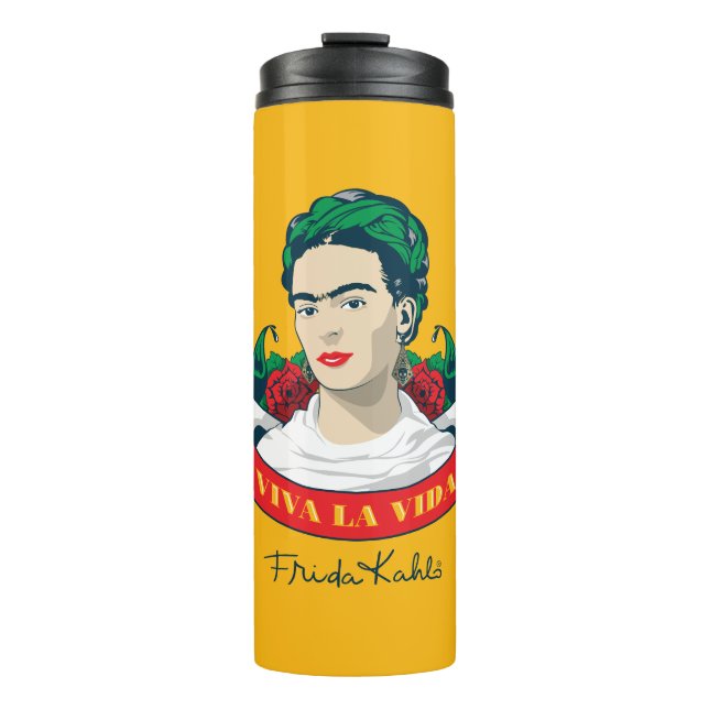 Termo La Vida de Frida Kahlo el | Viva (Anverso)