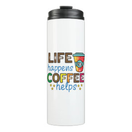 Termo La vida del café ayuda a preparar café