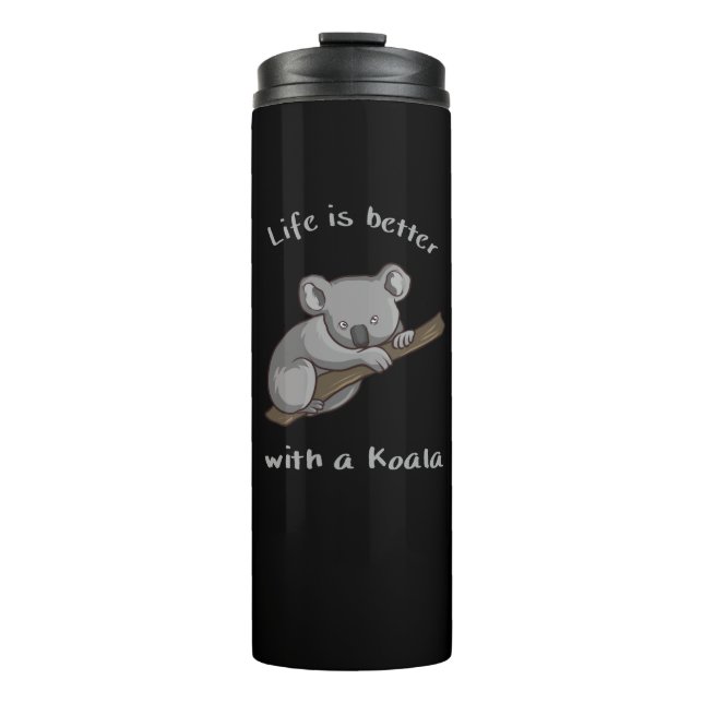 Termo La Vida Es Mejor Con Koala (Anverso)