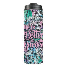 La vida es mejor en el jardín