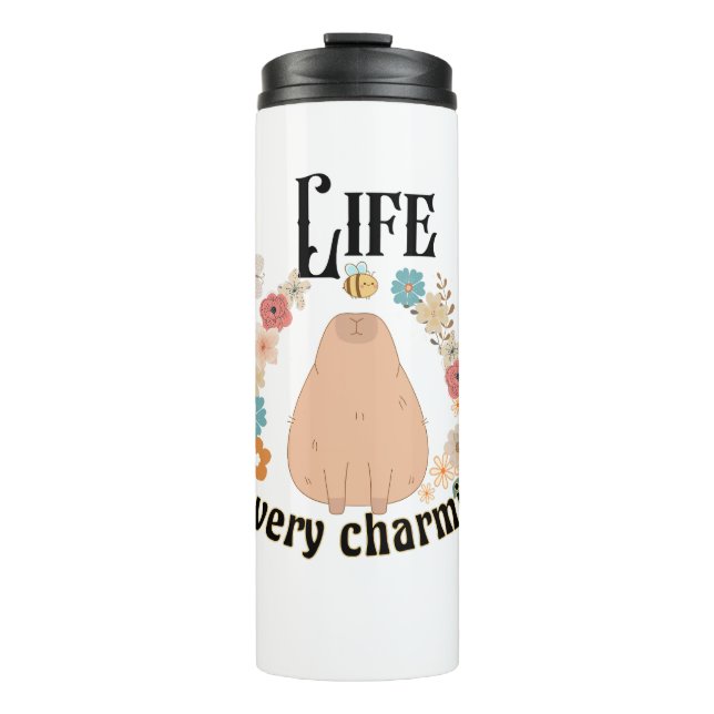 Termo La vida es muy encantadora. (Anverso)