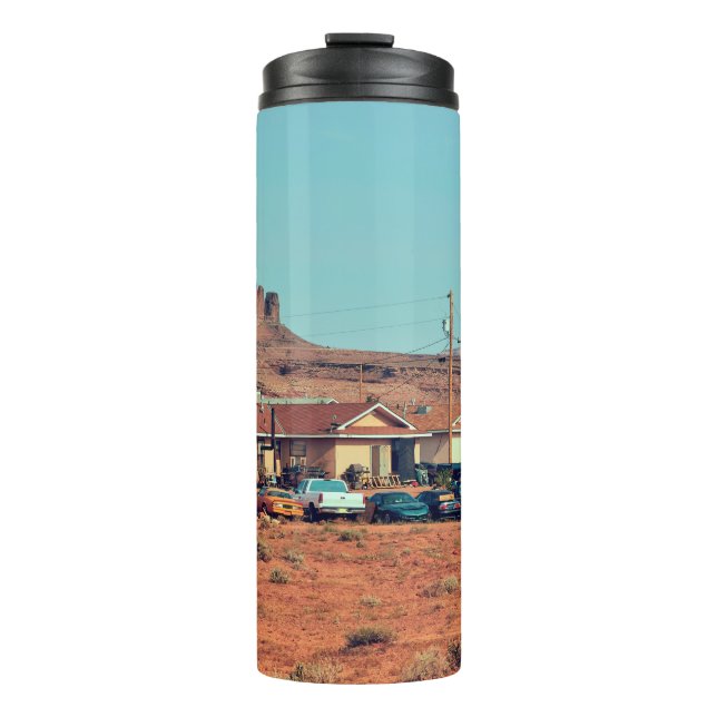 Termo La vida nativa navajo en una reserva en Ar (Anverso)