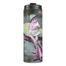 Termo La vieja postal francesa del Día de los Inocentes