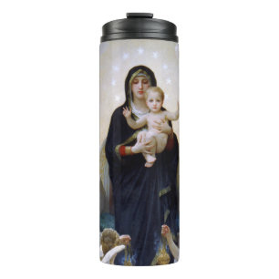 Termo La Virgen con los Ángeles de William Bouguereau