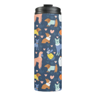 Termo La web de arañas de Halloween: Patrón sin foco