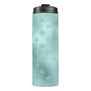Termo Labios de destello de menta Cumpleaños XOXO