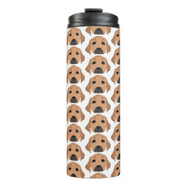 Termo Labradores amarillos en Tumbler