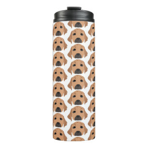 Termo Labradores amarillos en Tumbler