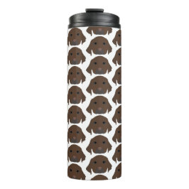 Termo Labradores de chocolate en Tumbler