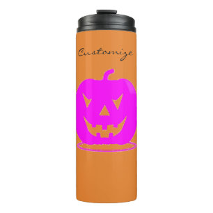 Termo Ladrón rosado de Halloween