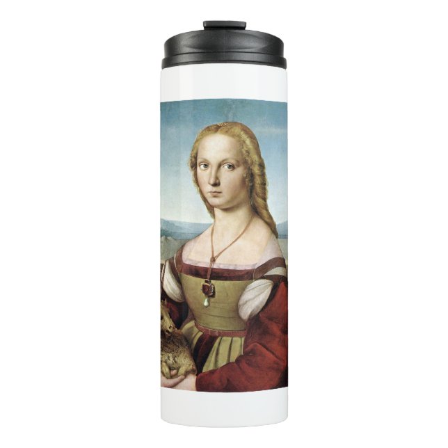 Termo Lady with Unicorn - Raphael - c1506 (Anverso)