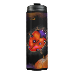 Termo Ladybug de Halloween