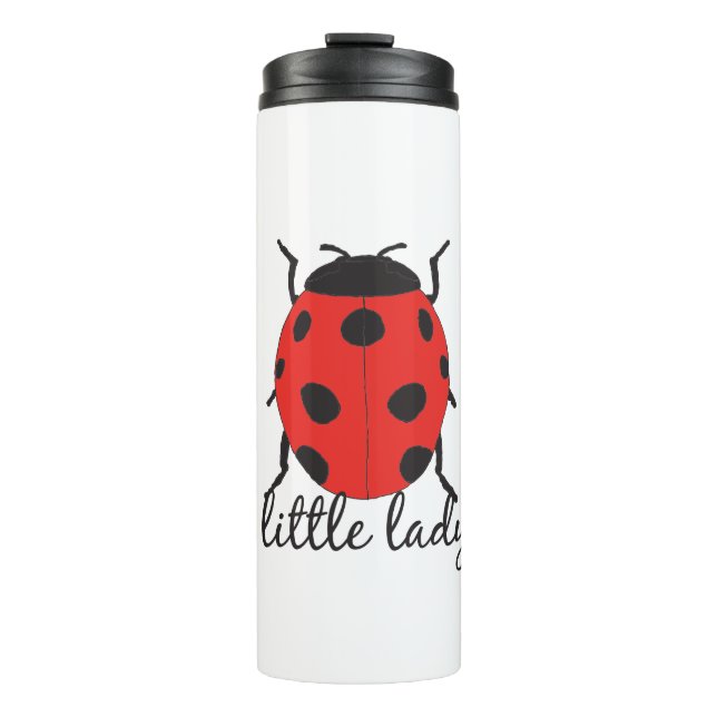 Termo Ladybug Red & Black Baby Cute Red Ladybug Insect (Anverso)