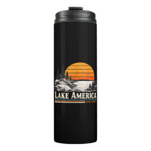 Termo Lago América 2026 Vintage