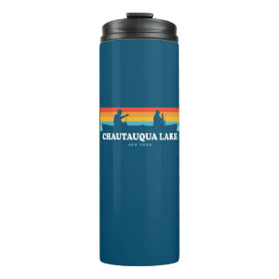 Termo Lago Chautauqua Nueva York Canoe