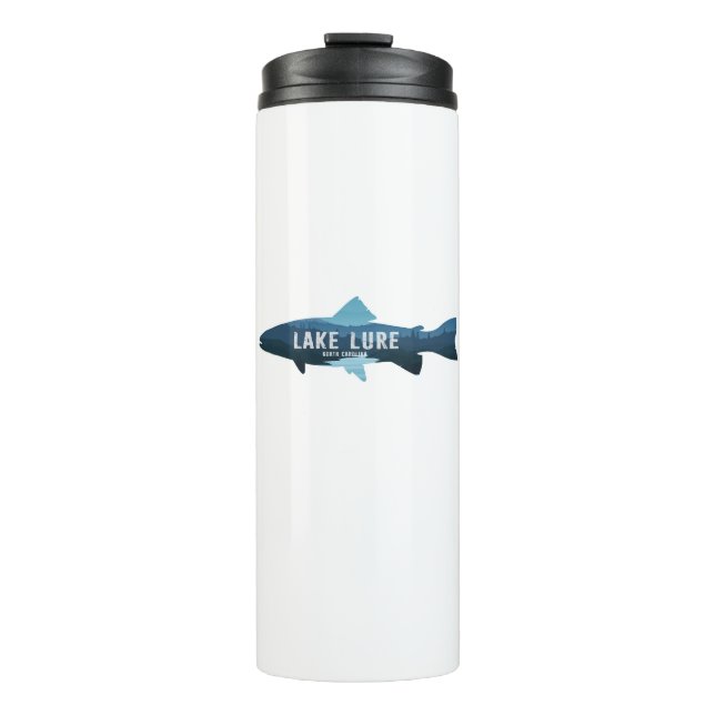 Termo Lago Lure North Carolina Pesca (Anverso)