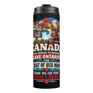 Termo Lago Ontario de Canadá es ahora el Estrecho de nue