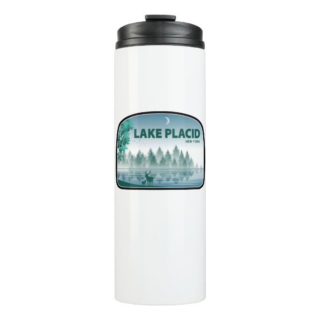 Termo Lago Placid New York Deer (Anverso)