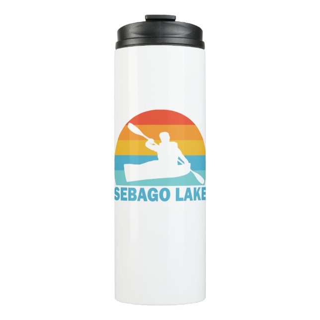 Termo Lago Sebago Maine Kayak (Anverso)