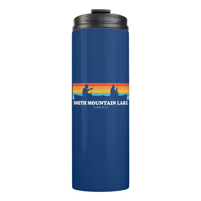 Termo Lago Smith Mountain Virginia Canoe (Anverso)